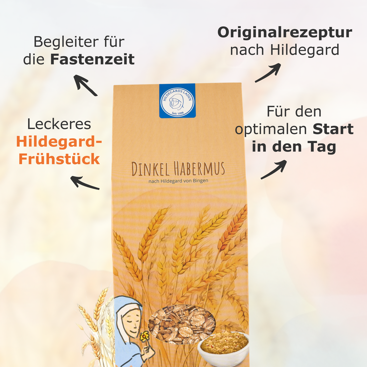 Dinkel Habermus 400g