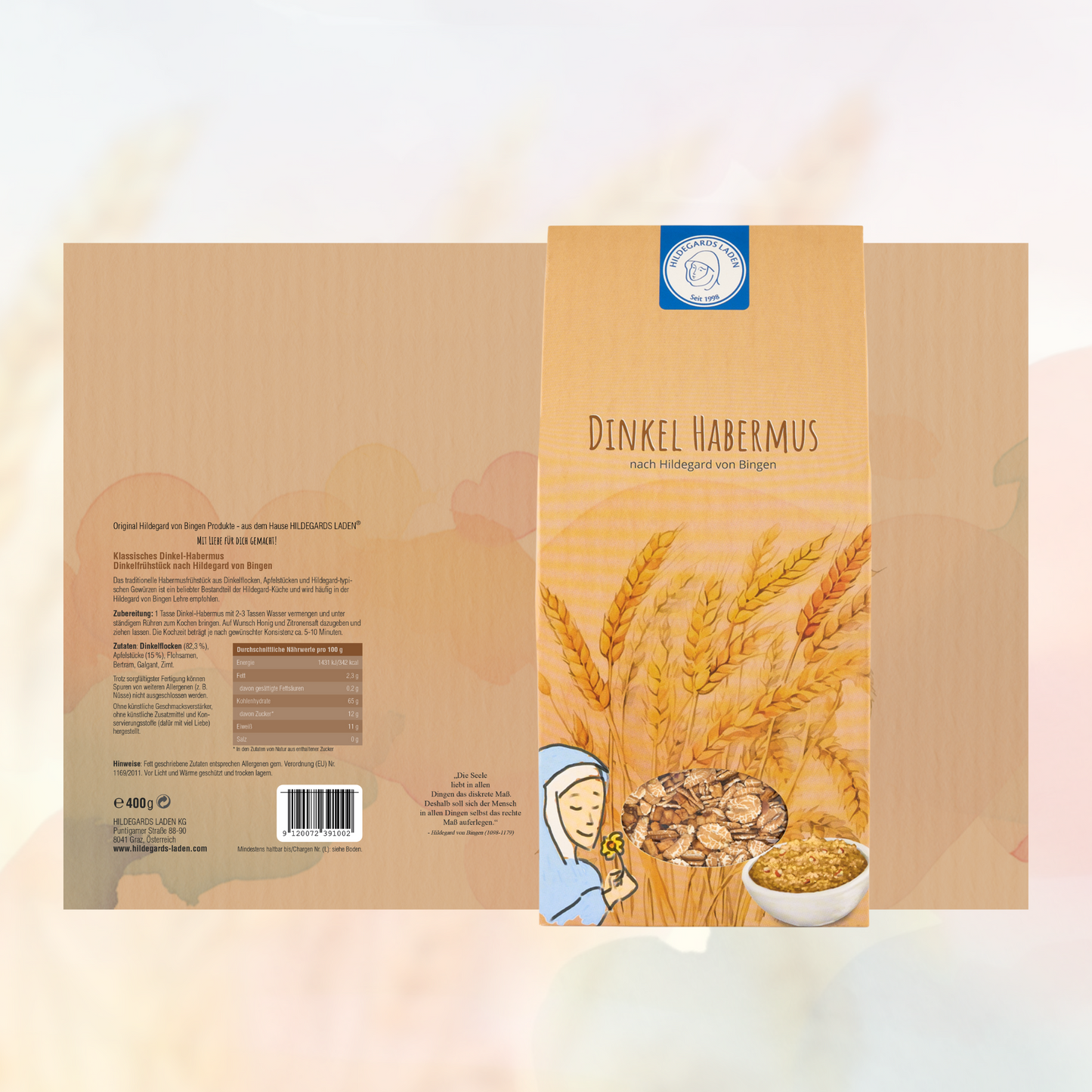 Dinkel Habermus 400g