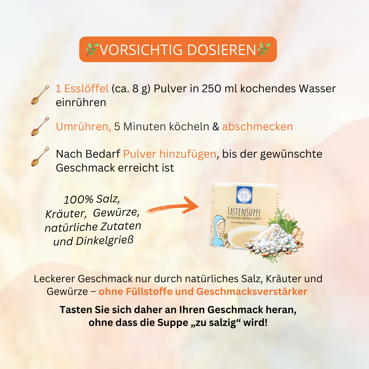 Fastensuppe 380g