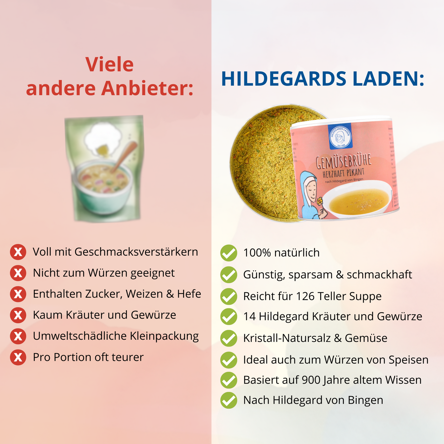 Gemüsebrühe herzhaft pikant 380g