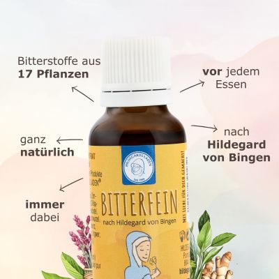 Bitterfein - Kräuterbitter-Tropfen 20ml