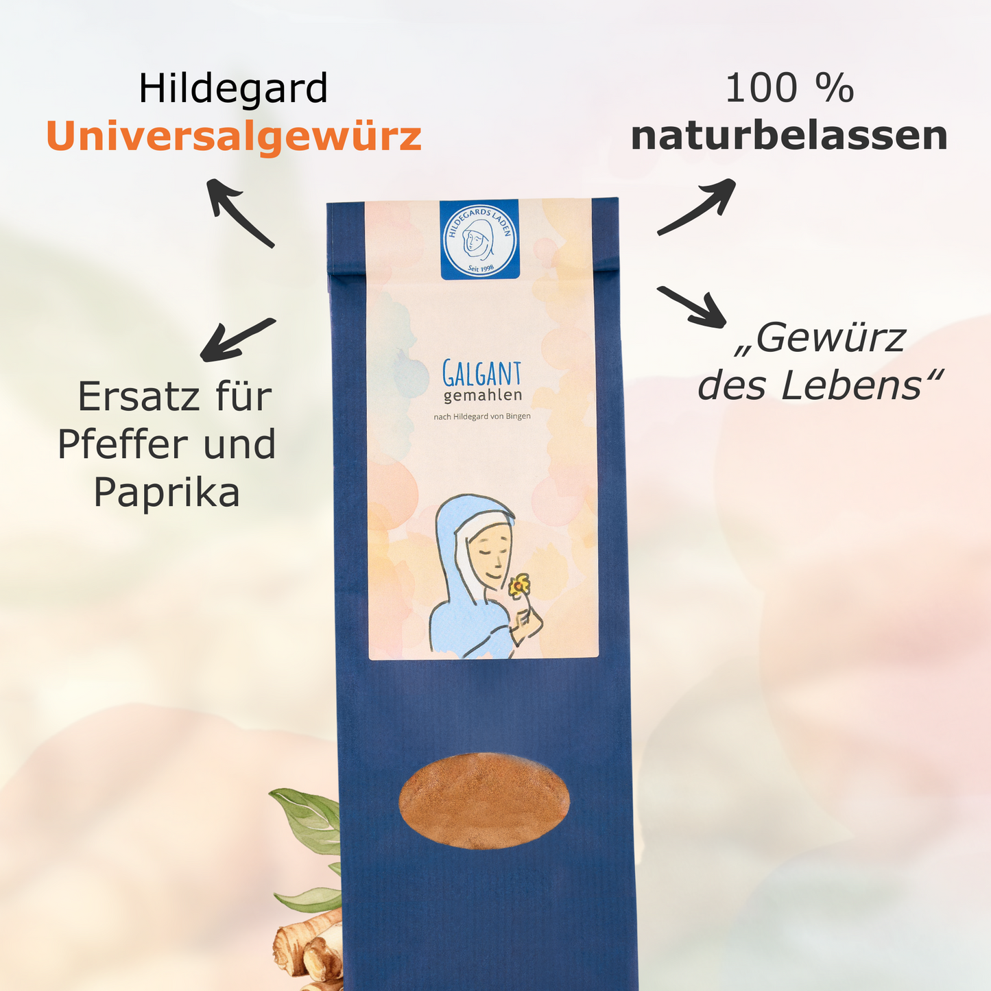 Galgant gemahlen 100g