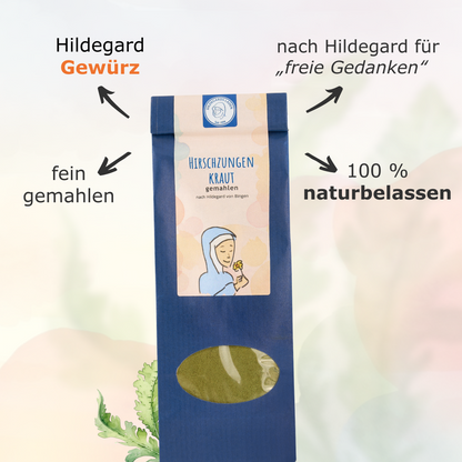 Hirschzungenkraut gemahlen 50g