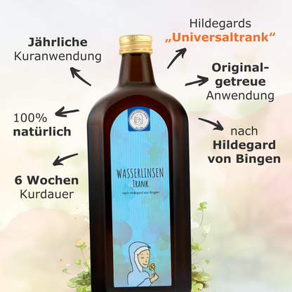 Wasserlinsen Trank 8 Flaschen Kurpackung 4000ml