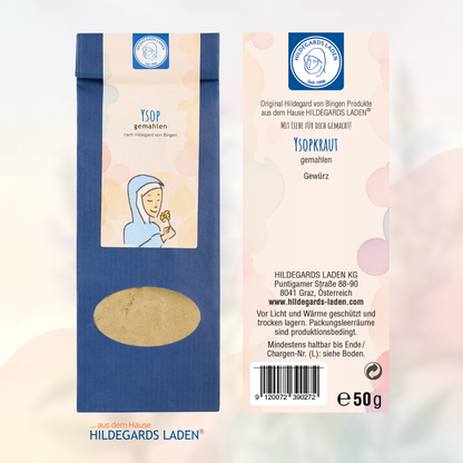 Ysop gemahlen 50g